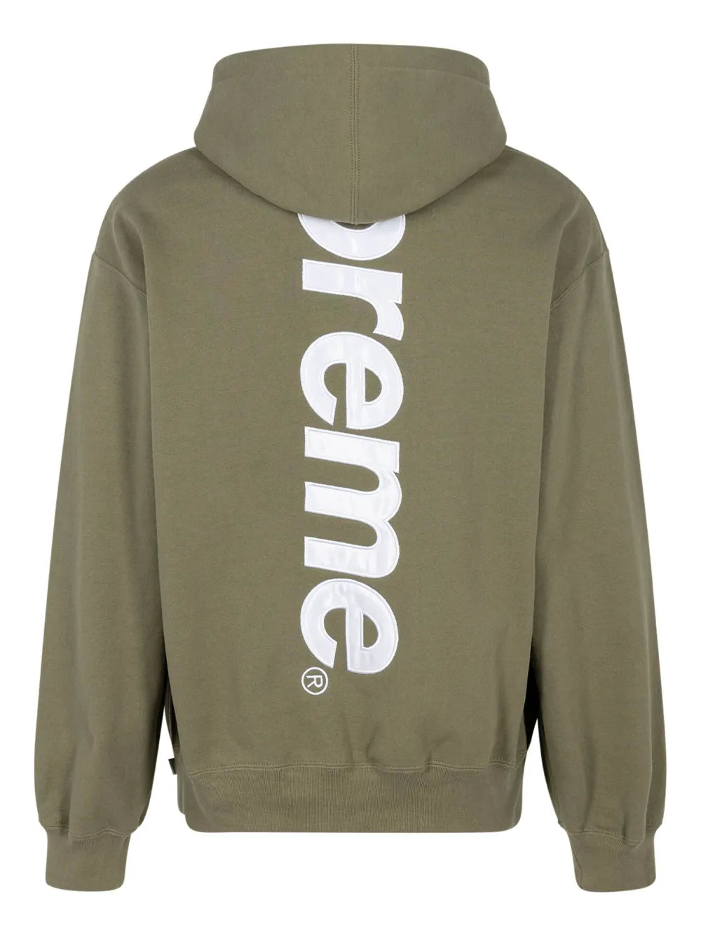Supreme hoodie de satén "FW23 - Light Olive" - Verde - imagen 2