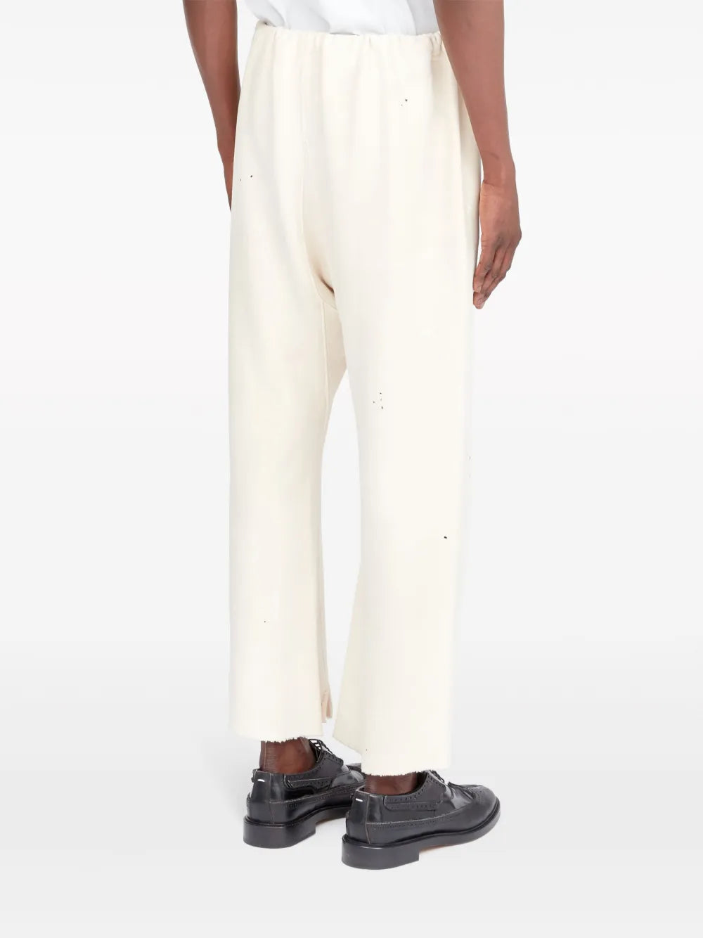 Maison Margiela pants con dobladillo sin rematar - Blanco - imagen 4