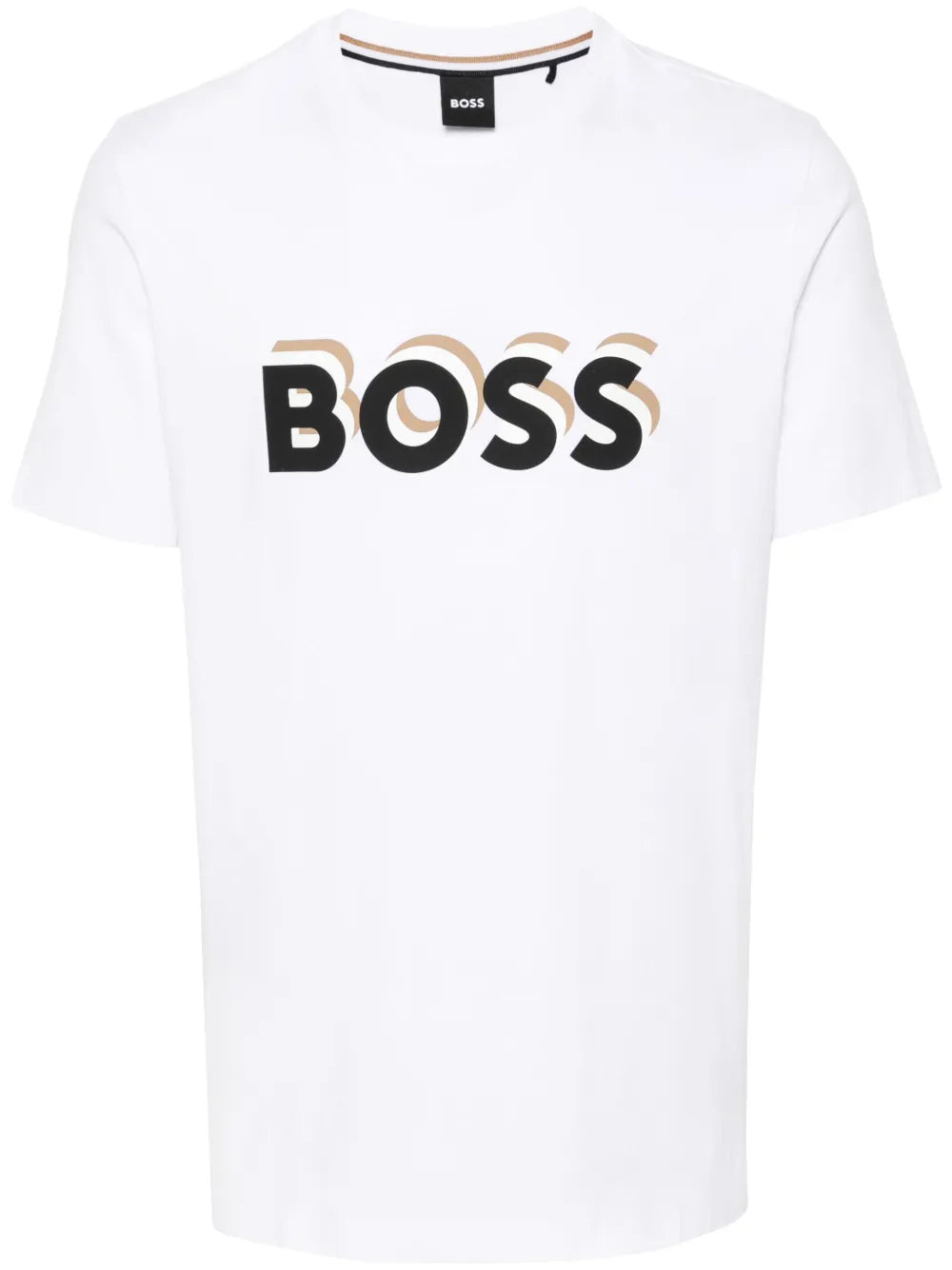 BOSS playera con logo estampado