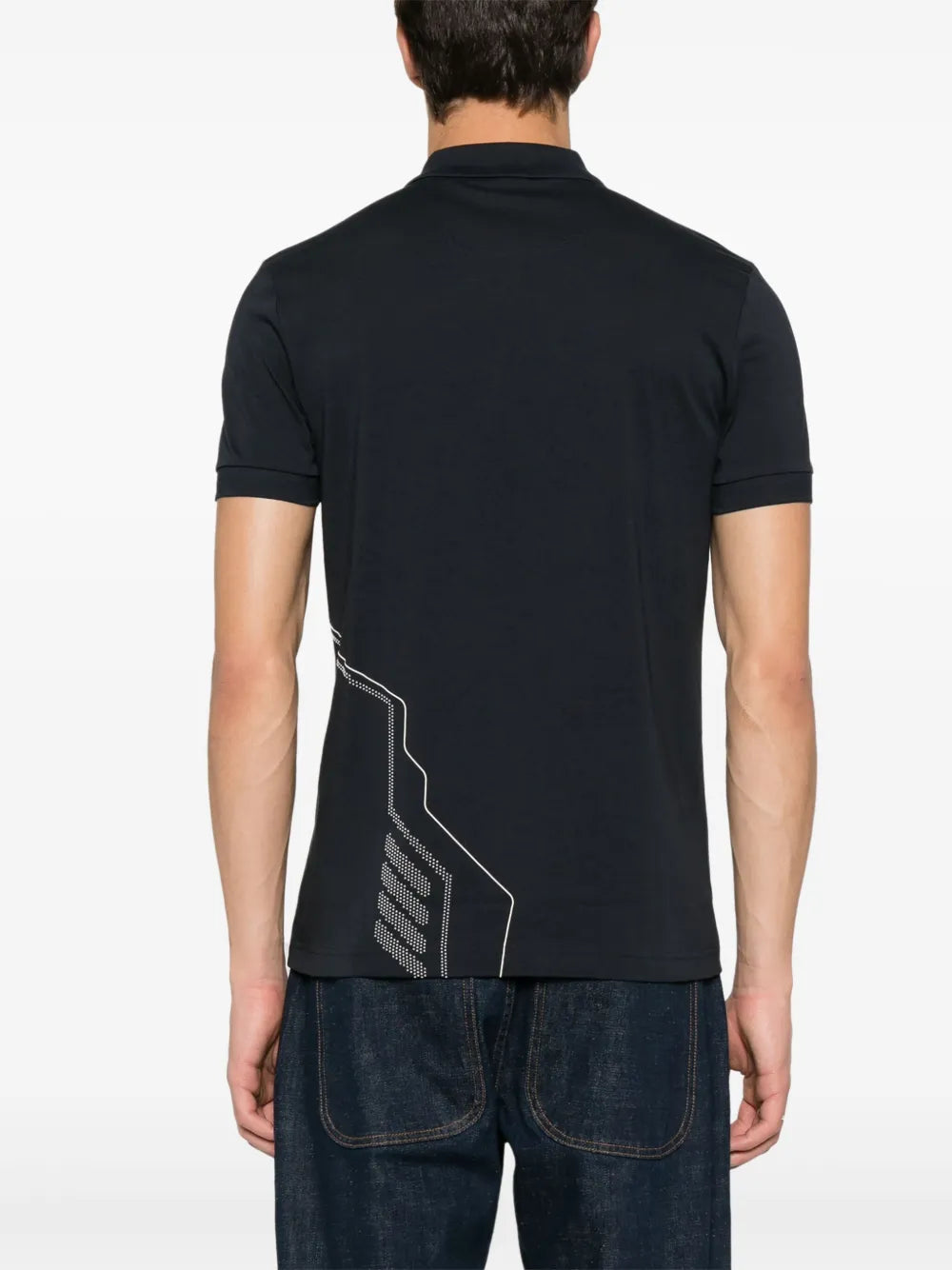 BOSS playera tipo polo con aplique del logo