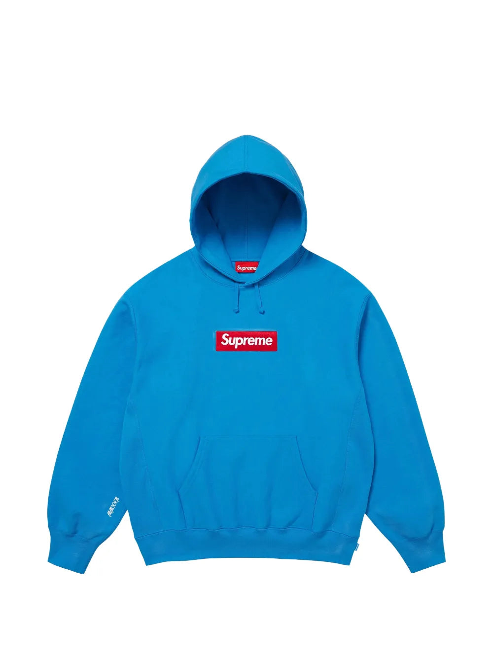 Supreme hoodie con parche del logo - Azul - imagen 1