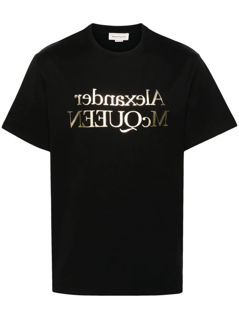 Playera Alexander McQueen con logo estampado