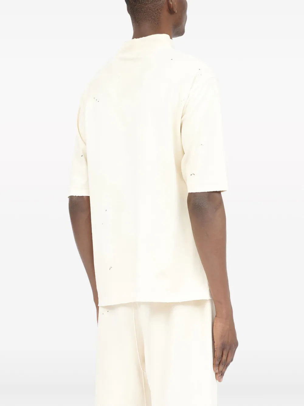 Maison Margiela playera Handwritten - Blanco - imagen 4