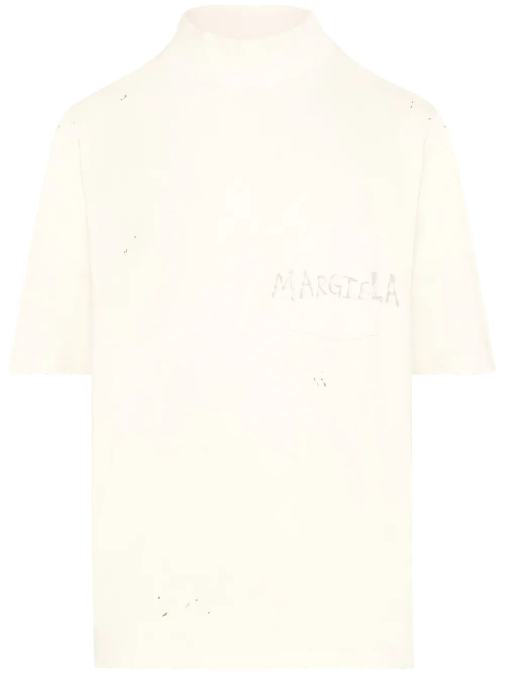 Maison Margiela playera Handwritten - Blanco - imagen 1