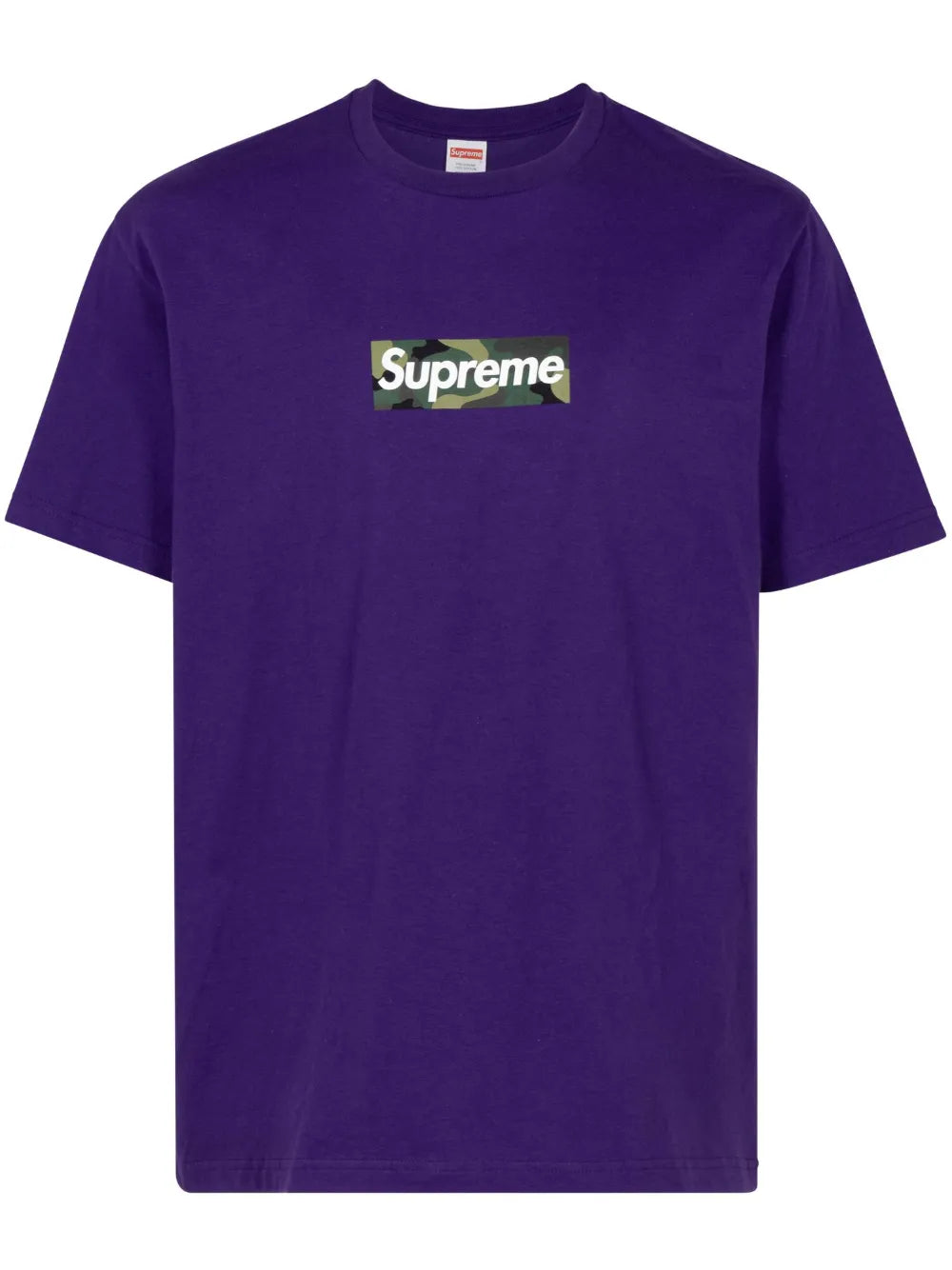 Supreme playera con logo box - Morado - imagen 1