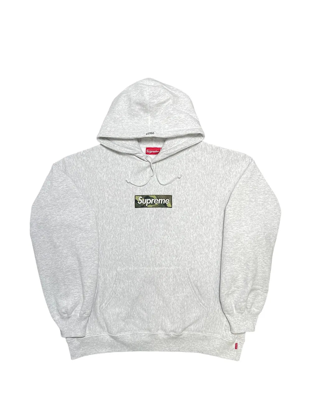 Supreme sudadera Box Logo con capucha - Gris - imagen 1