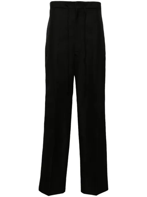 Maison Margiela pantalones anchos con tiro alto - imagen 1
