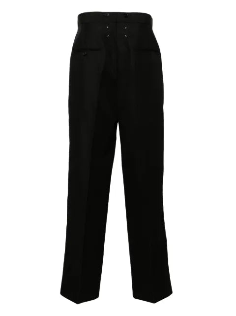 Maison Margiela pantalones anchos con tiro alto - imagen 2
