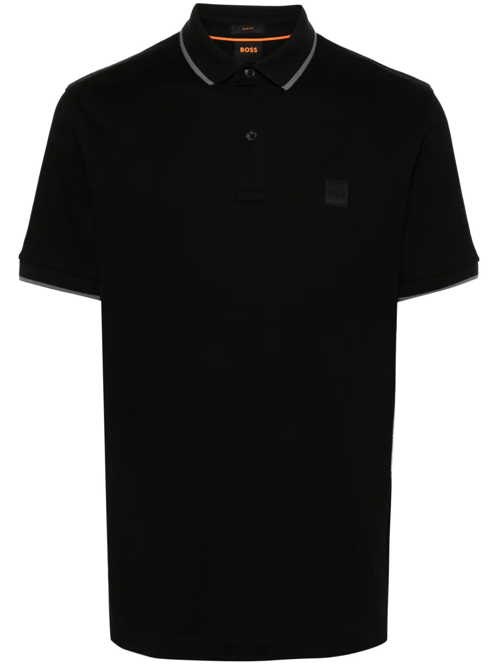 BOSS playera tipo polo con aplique del logo