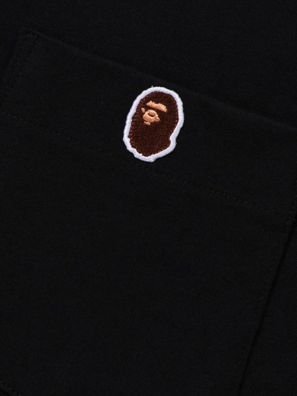 A BATHING APE® playera con parche Milo