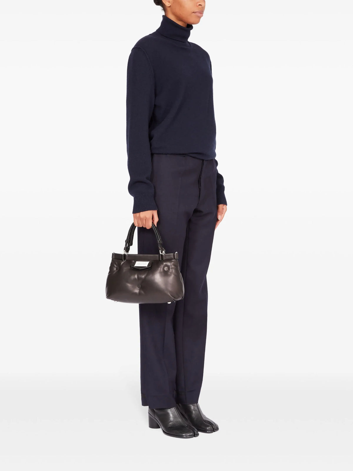 Maison Margiela tote Glam Slam pequeña - Negro - imagen 2