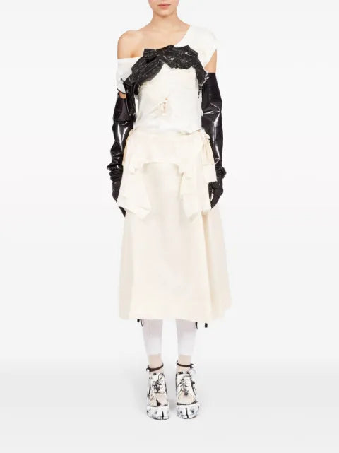 Maison Margiela falda midi Spliced Work-In-Progress - imagen 2