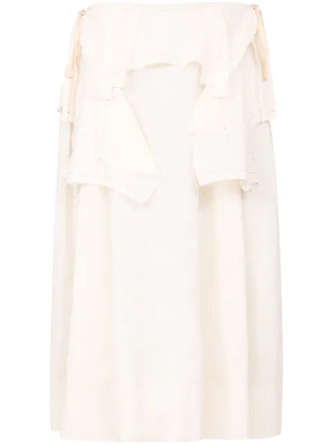 Maison Margiela falda midi Spliced Work-In-Progress - imagen 1