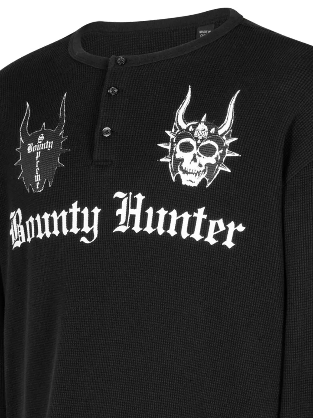 Supreme playera Thermal Henley de SUPREME x Bounty Hunter - Negro - imagen 3