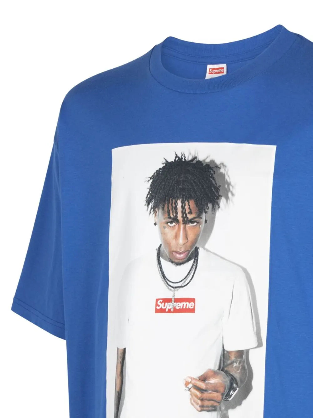 Supreme playera NBA Youngboy - Azul - imagen 3