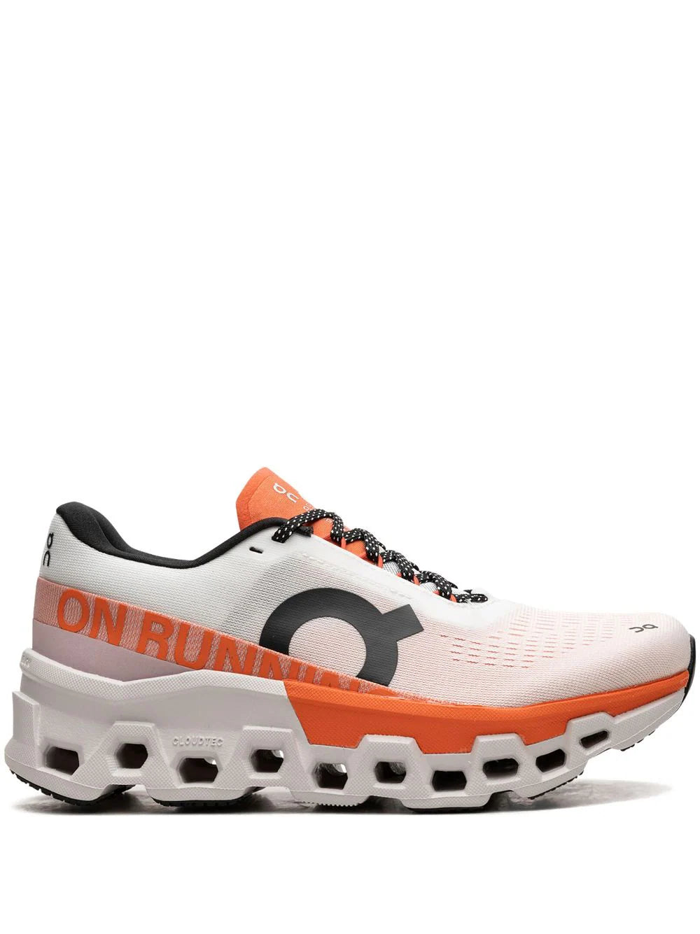 On Running tenis Cloudmonster 2 Undyed/Flame Mujer