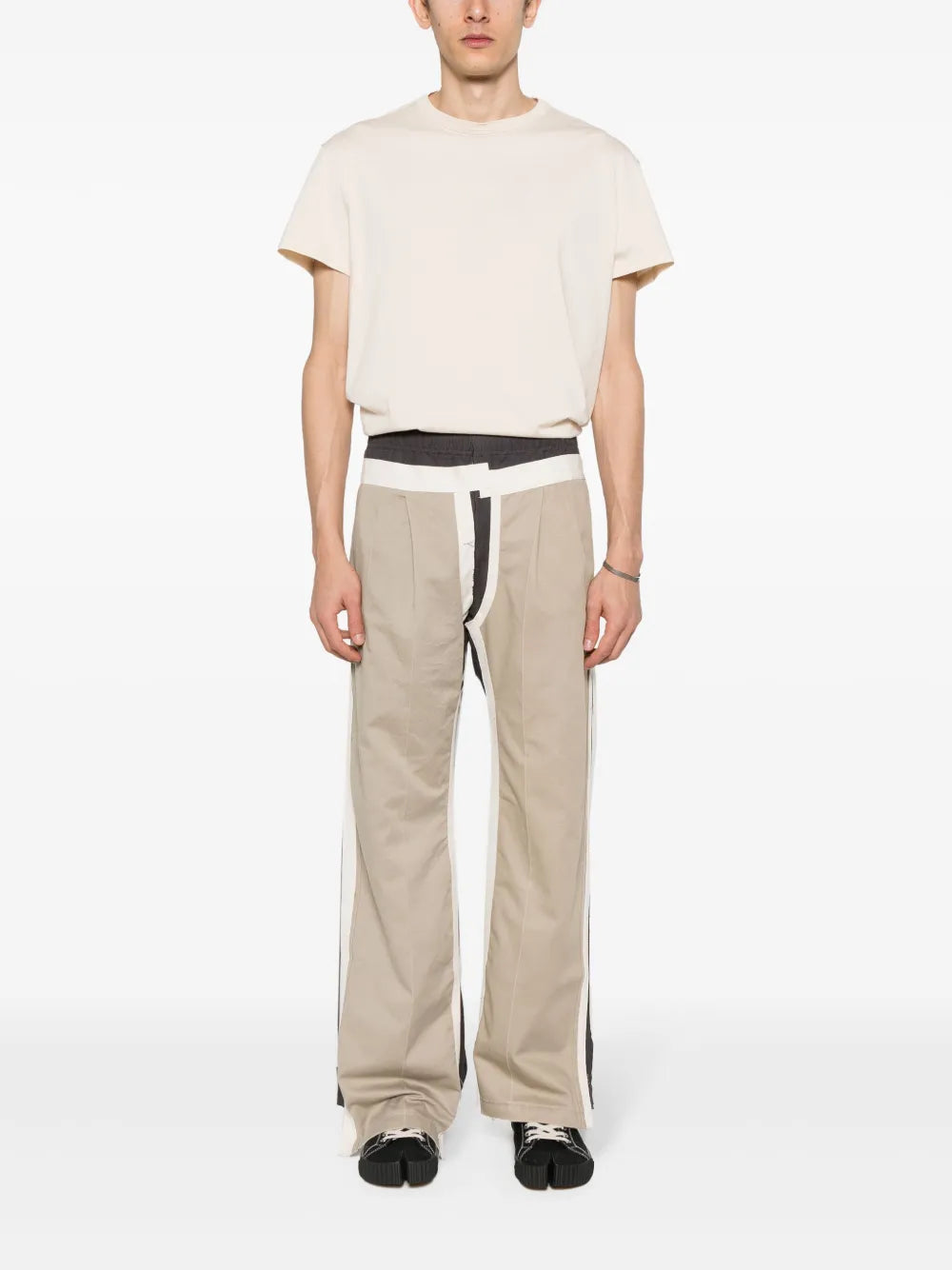 Maison Margiela playera con logo bordado - Neutro - imagen 2