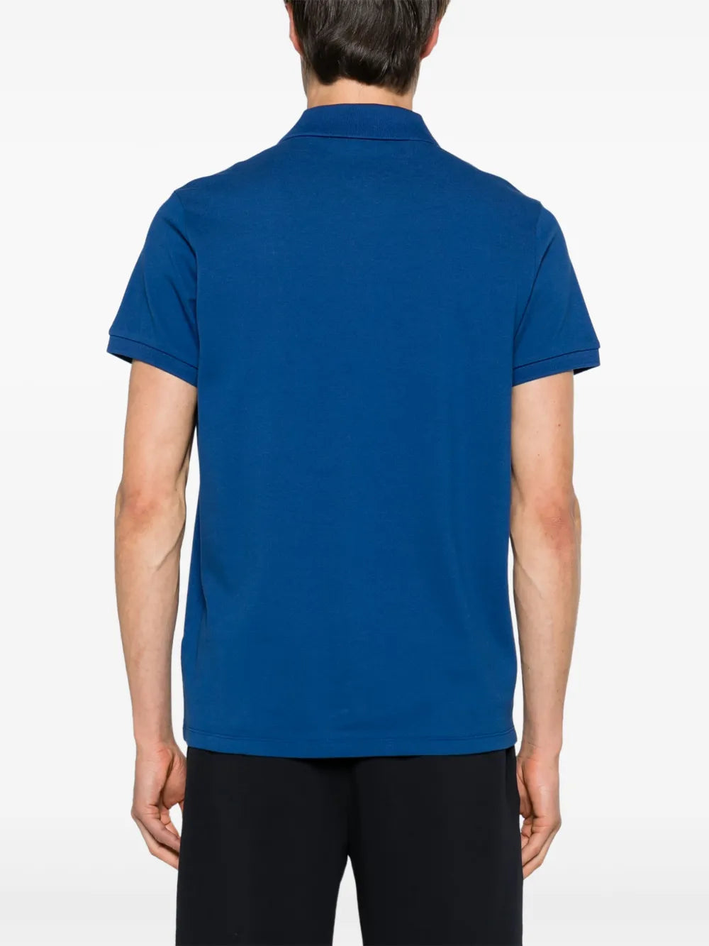 Moncler playera tipo polo con logo bordado