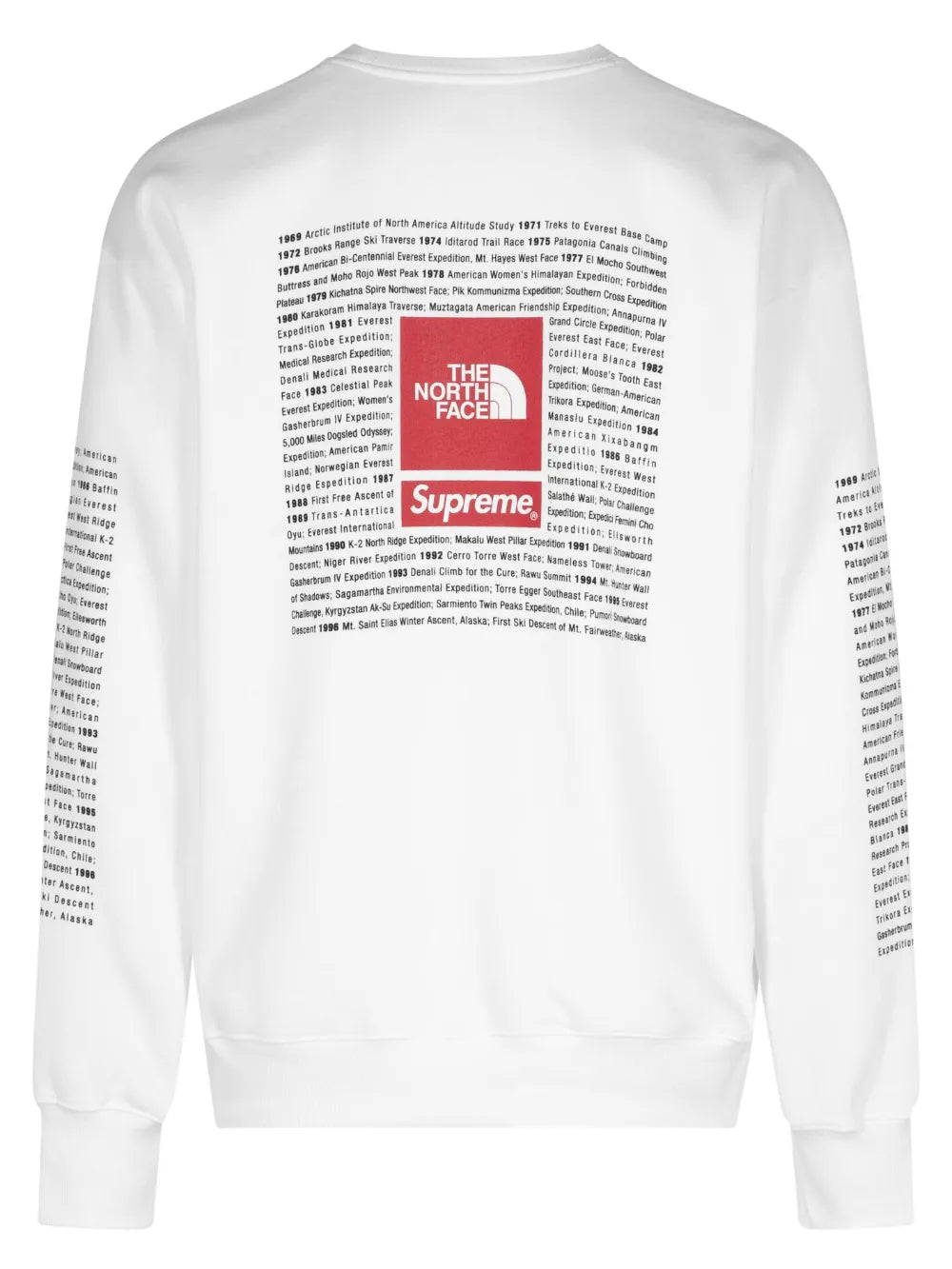 Supreme sudadera de Supreme x The North Face - Blanco - imagen 2