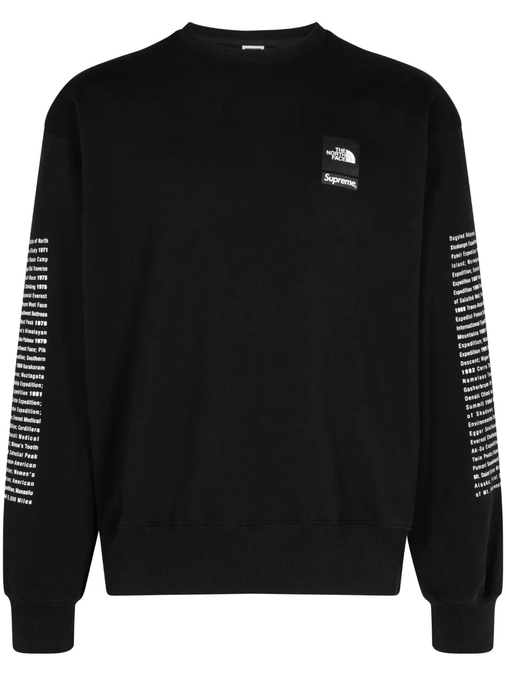 Supreme sudadera de Supreme x The North Face - Negro - imagen 1