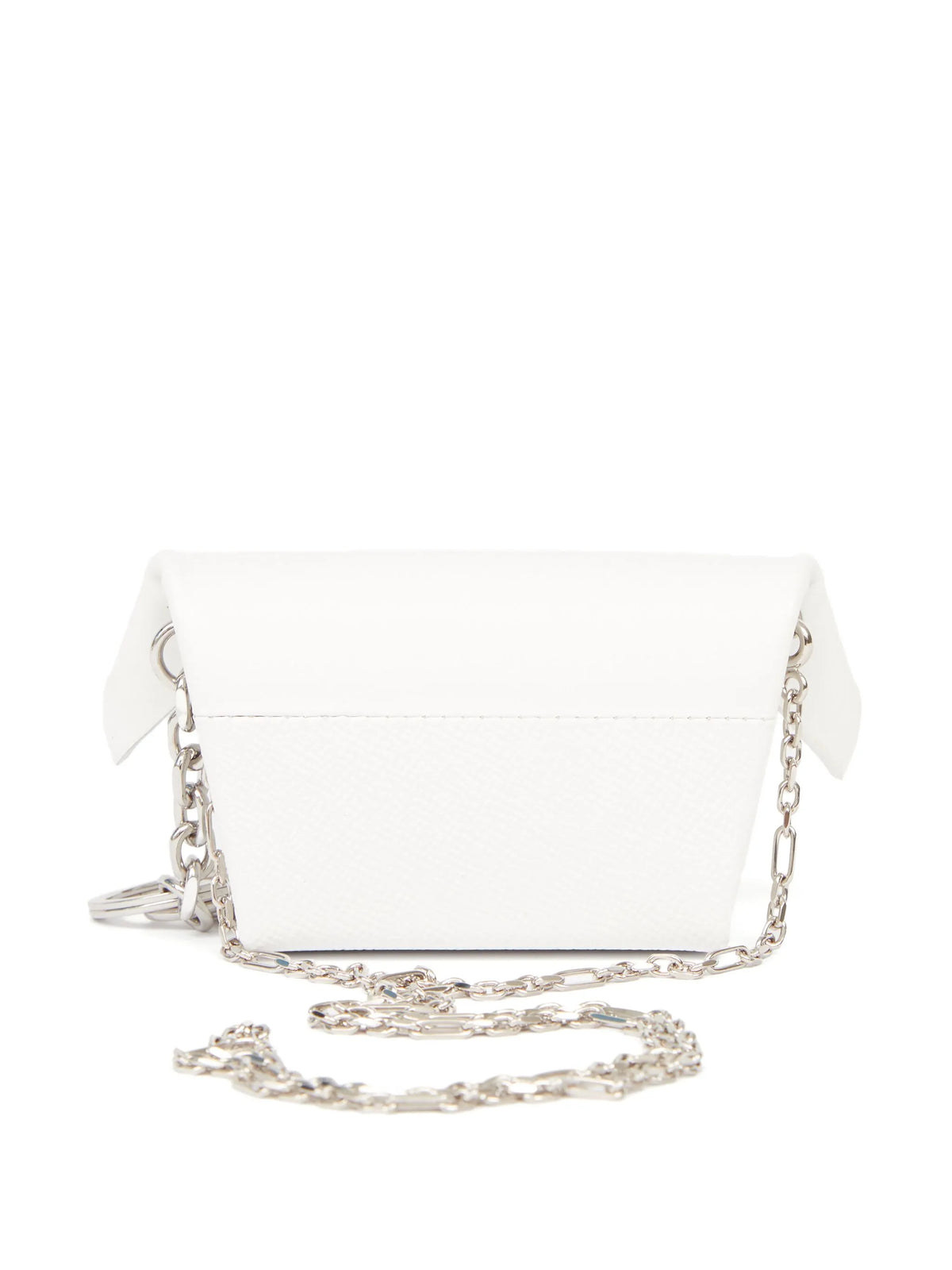 Maison Margiela bolsa crossbody Snatched Classique - Blanco - imagen 2