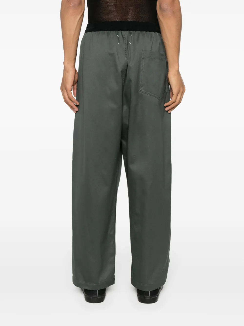 Maison Margiela pantalones holgados - Gris - imagen 4