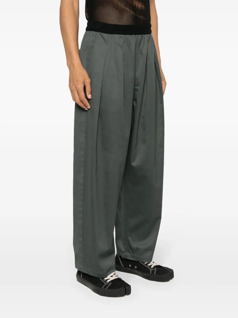Maison Margiela pantalones holgados - Gris - imagen 3