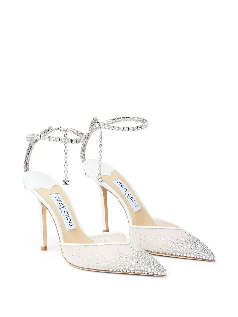 Jimmy Choo zapatillas Saeda con tacón de 100mm