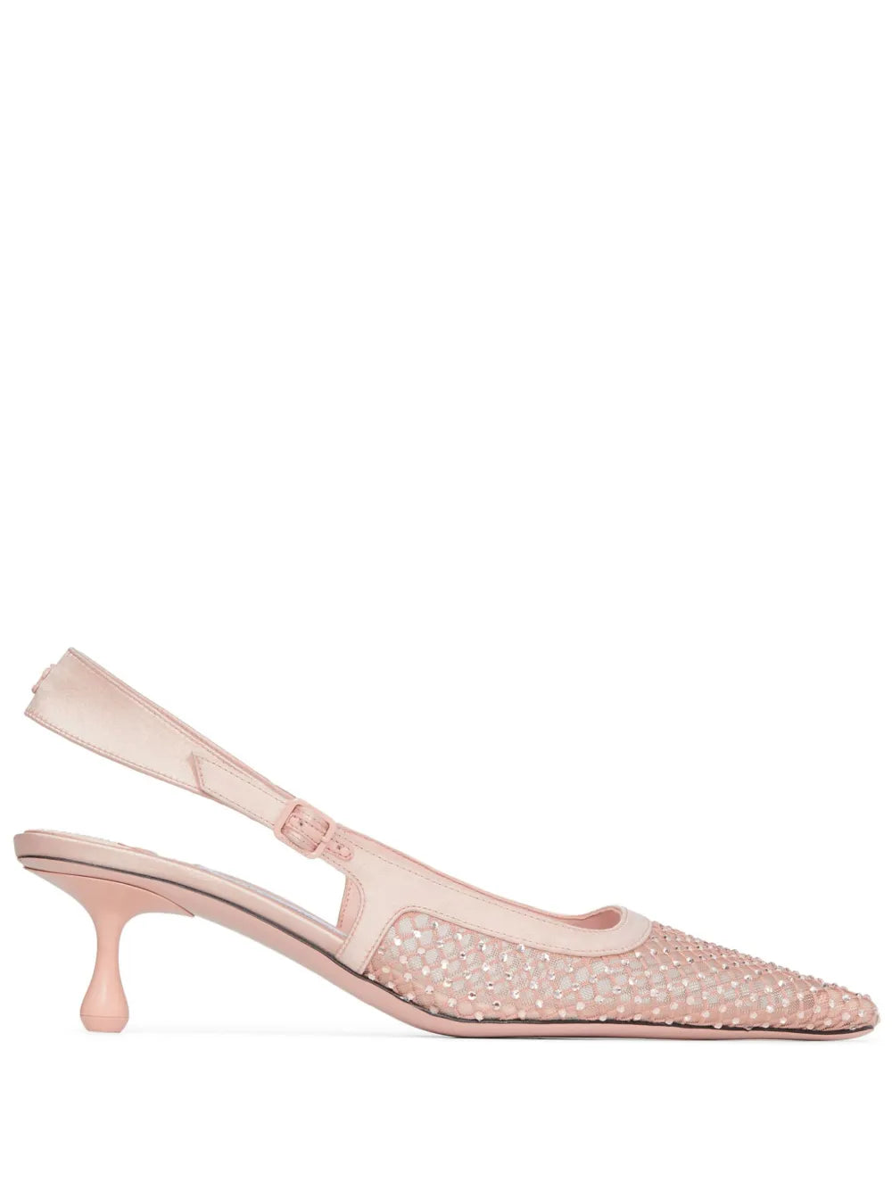 Jimmy Choo zapatillas Amel con detalles de cristal y tacón de 50mm