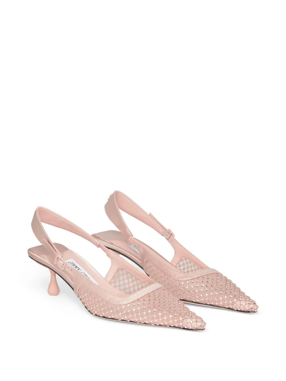 Jimmy Choo zapatillas Amel con detalles de cristal y tacón de 50mm