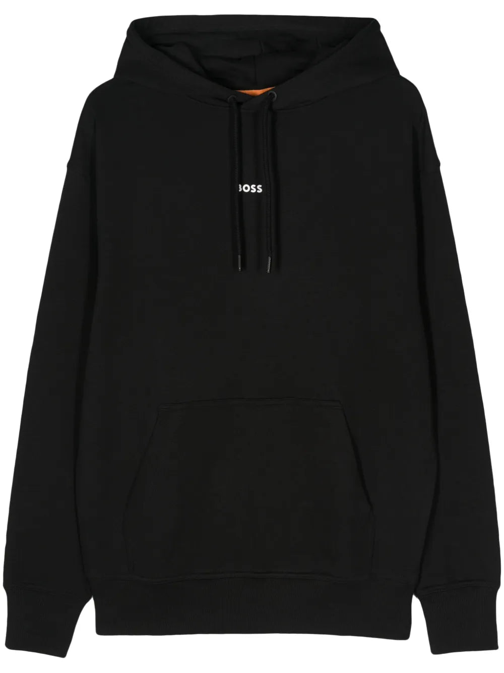 BOSS hoodie con logo de goma