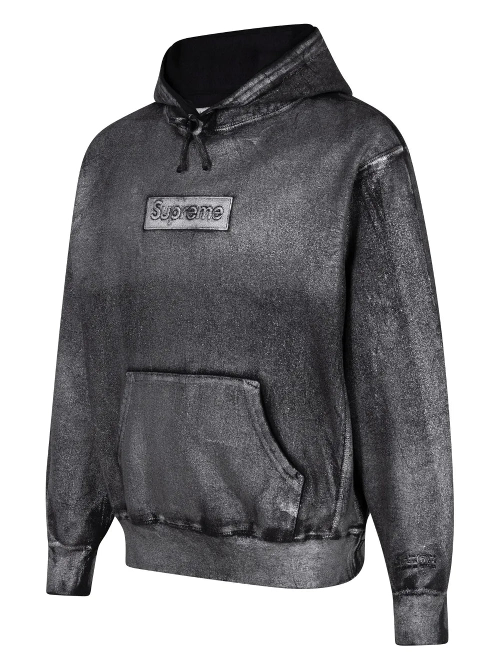 Supreme hoodie con logo box de SUPREME x MM6 Maison Margiela - Negro - imagen 2