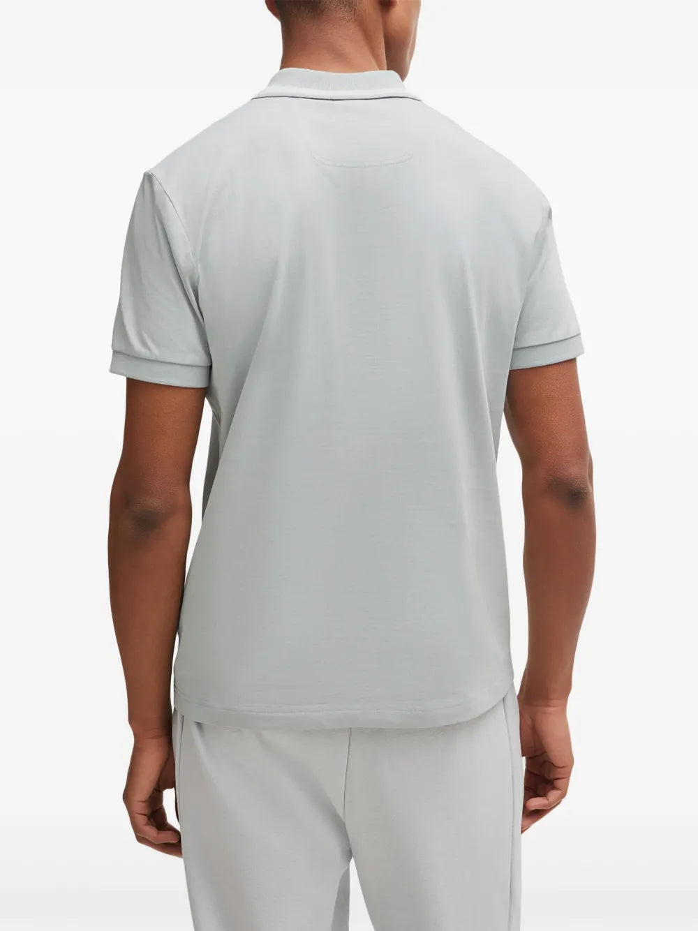 BOSS playera tipo polo con aplique del logo