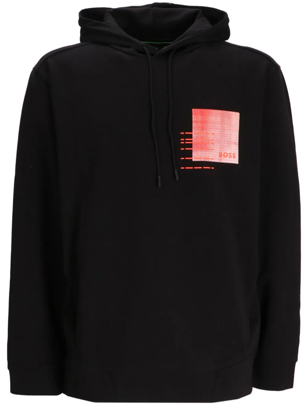 BOSS hoodie con estampado gráfico