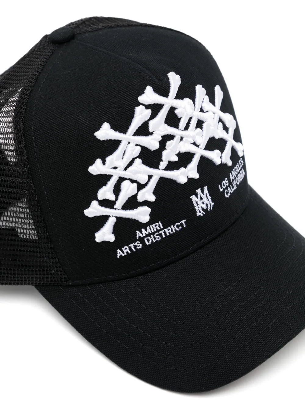 AMIRI gorra trucker con motivo de huesos