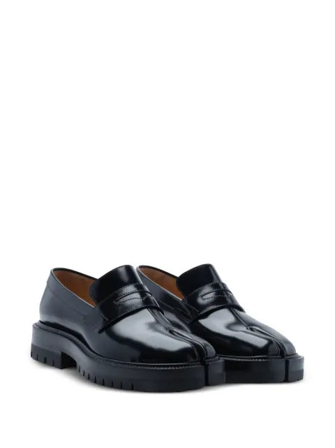 Maison Margiela mocasines Tabi County - Negro - vista 2