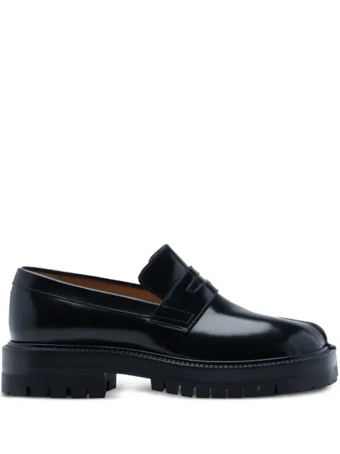 Maison Margiela mocasines Tabi County - Negro - vista 1