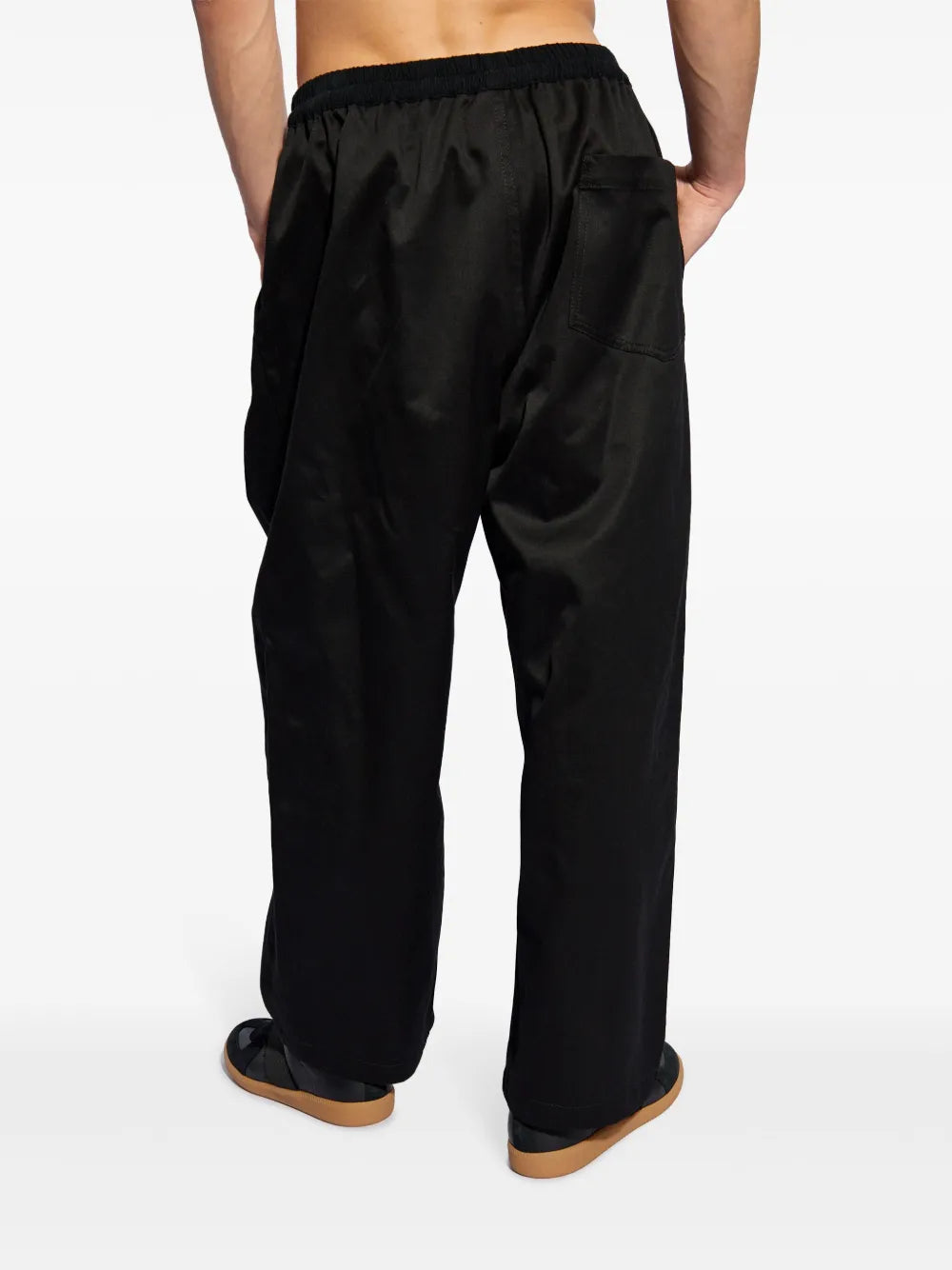 Maison Margiela pantalones con pinzas - Negro - imagen 4