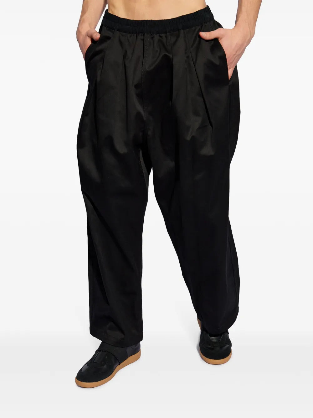 Maison Margiela pantalones con pinzas - Negro - imagen 3