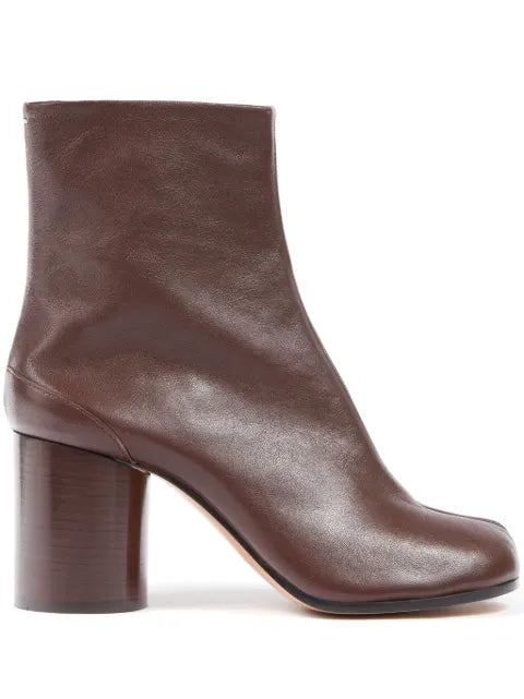 Maison Margiela botines con puntera Tabi y tacón de 80mm - Marrón - vista 1