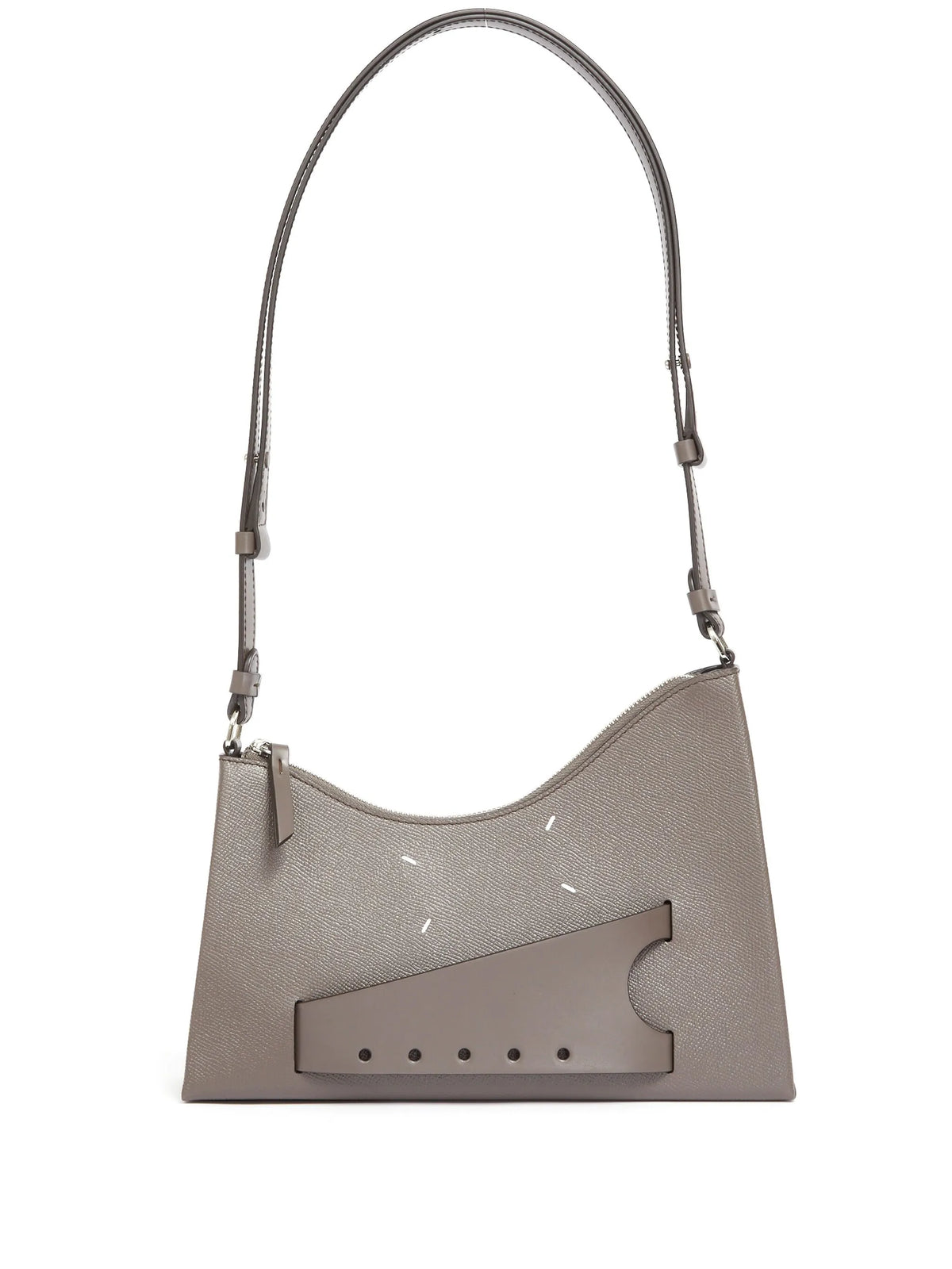 Maison Margiela bolsa Snatched Hobo - Gris - imagen 1