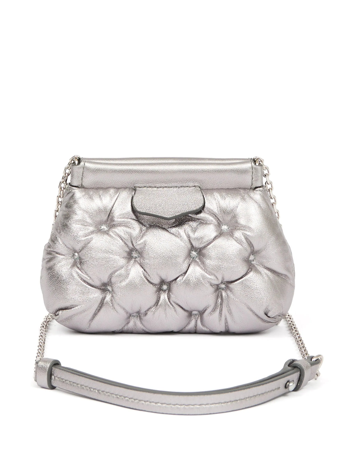 Maison Margiela bolsa de hombro Glam Slam Classique Baby - Plateado - imagen 2