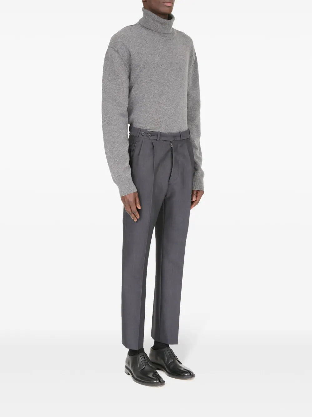 Maison Margiela pantalones British - Gris - imagen 3