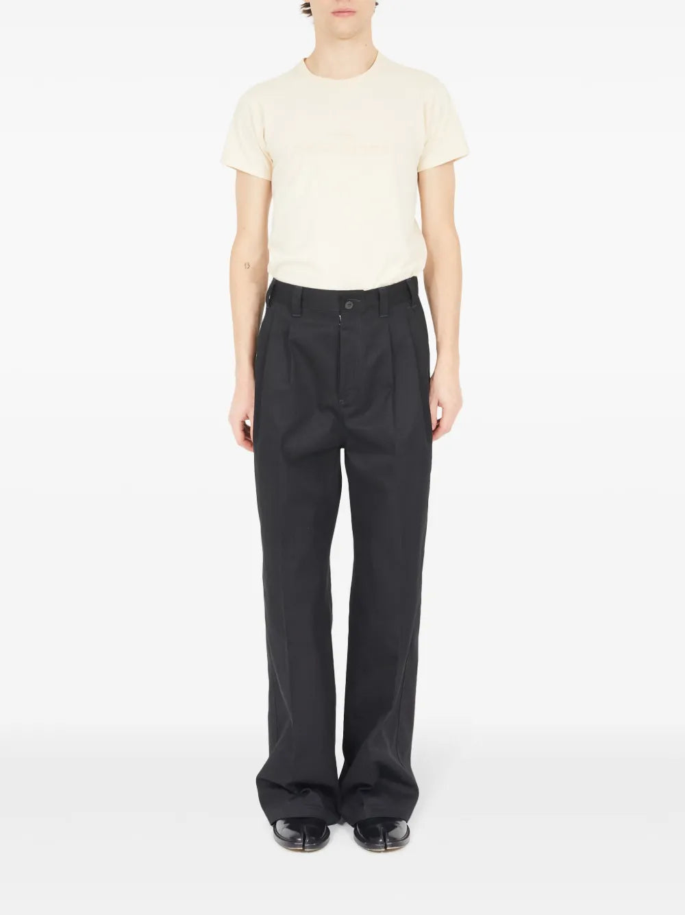 Maison Margiela pantalones chinos Skater - Gris - imagen 2