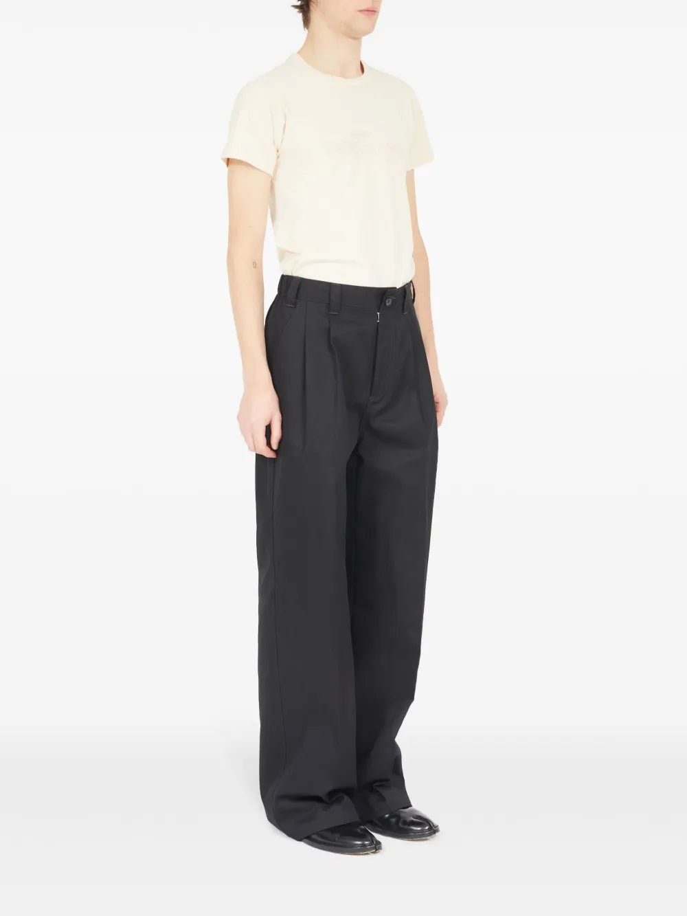 Maison Margiela pantalones chinos Skater - Gris - imagen 3