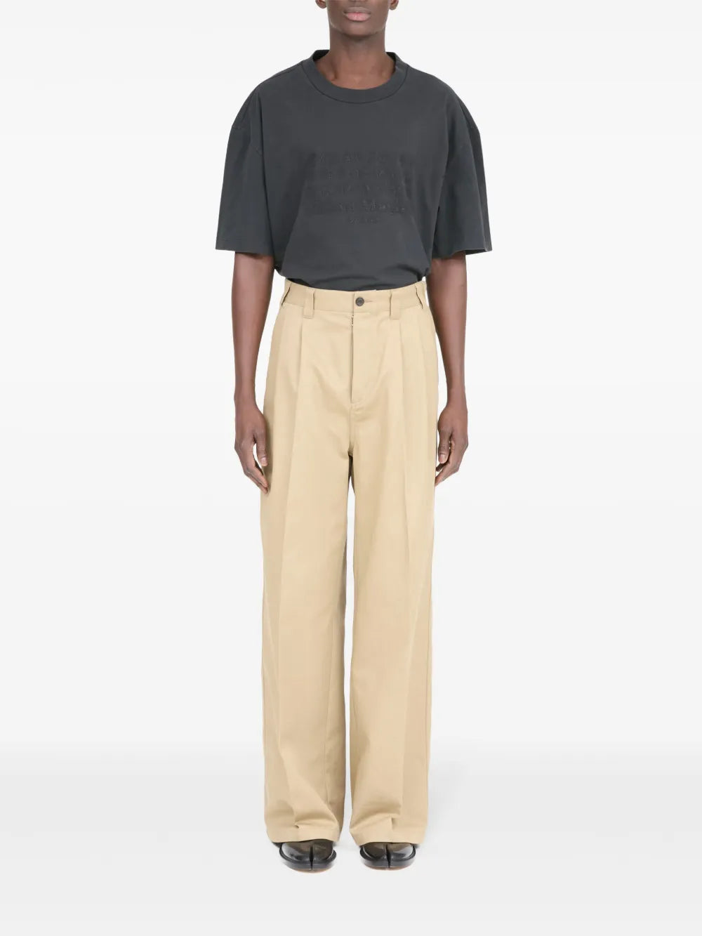 Maison Margiela pantalones chinos Skater - Neutro - imagen 2