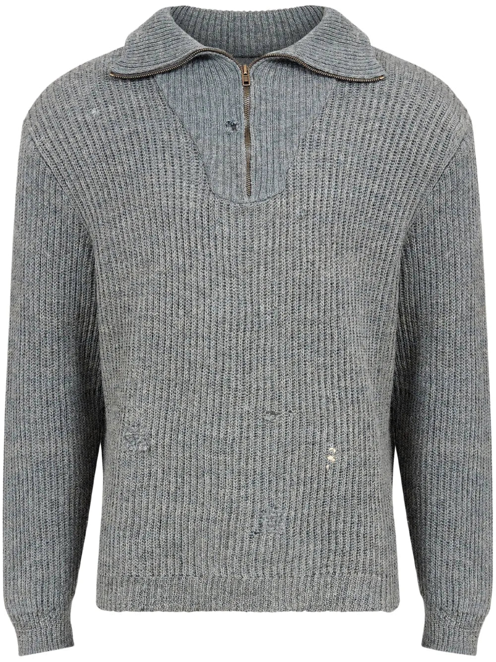 Maison Margiela suéter Summer Shetland - Gris - imagen 1