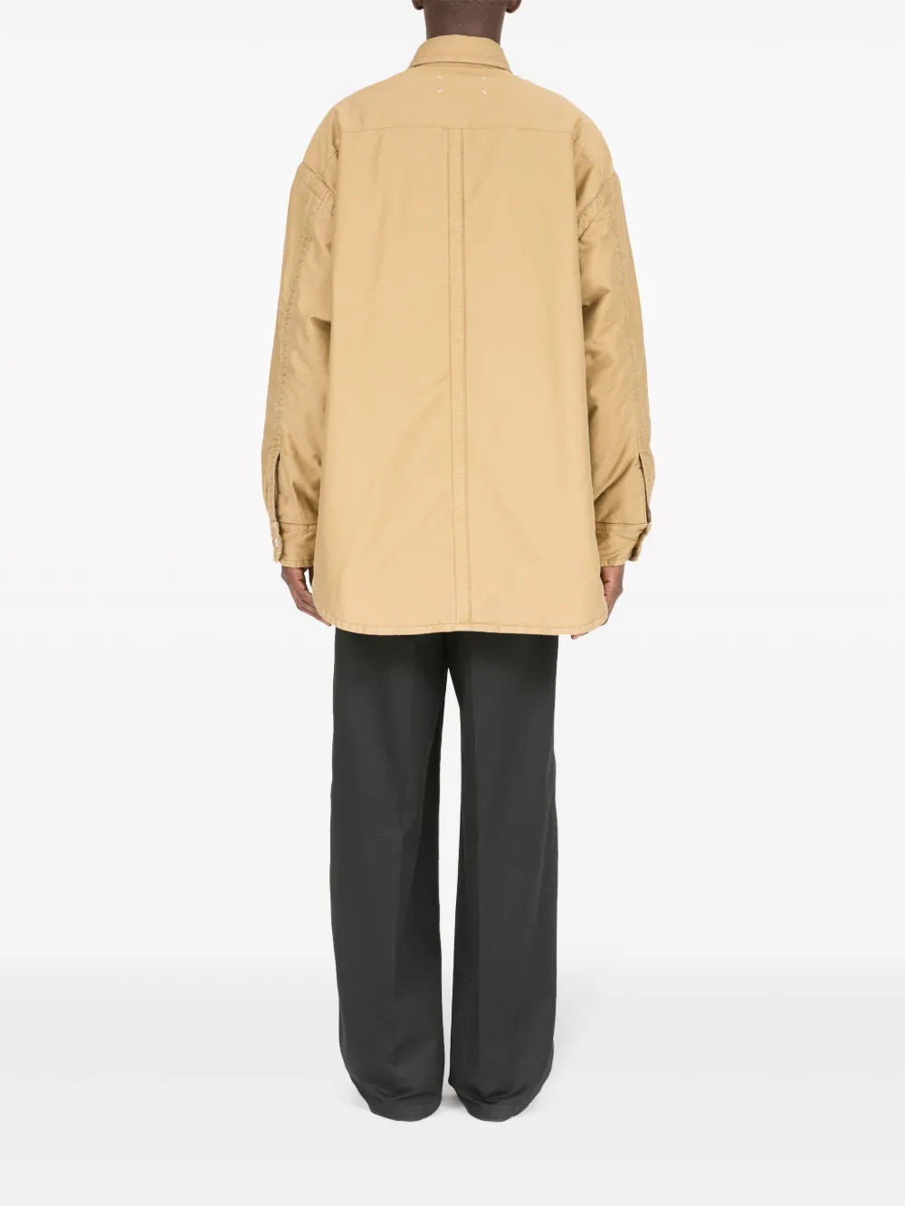 Maison Margiela camisa ligera con diseño oversize - Neutro - imagen 4