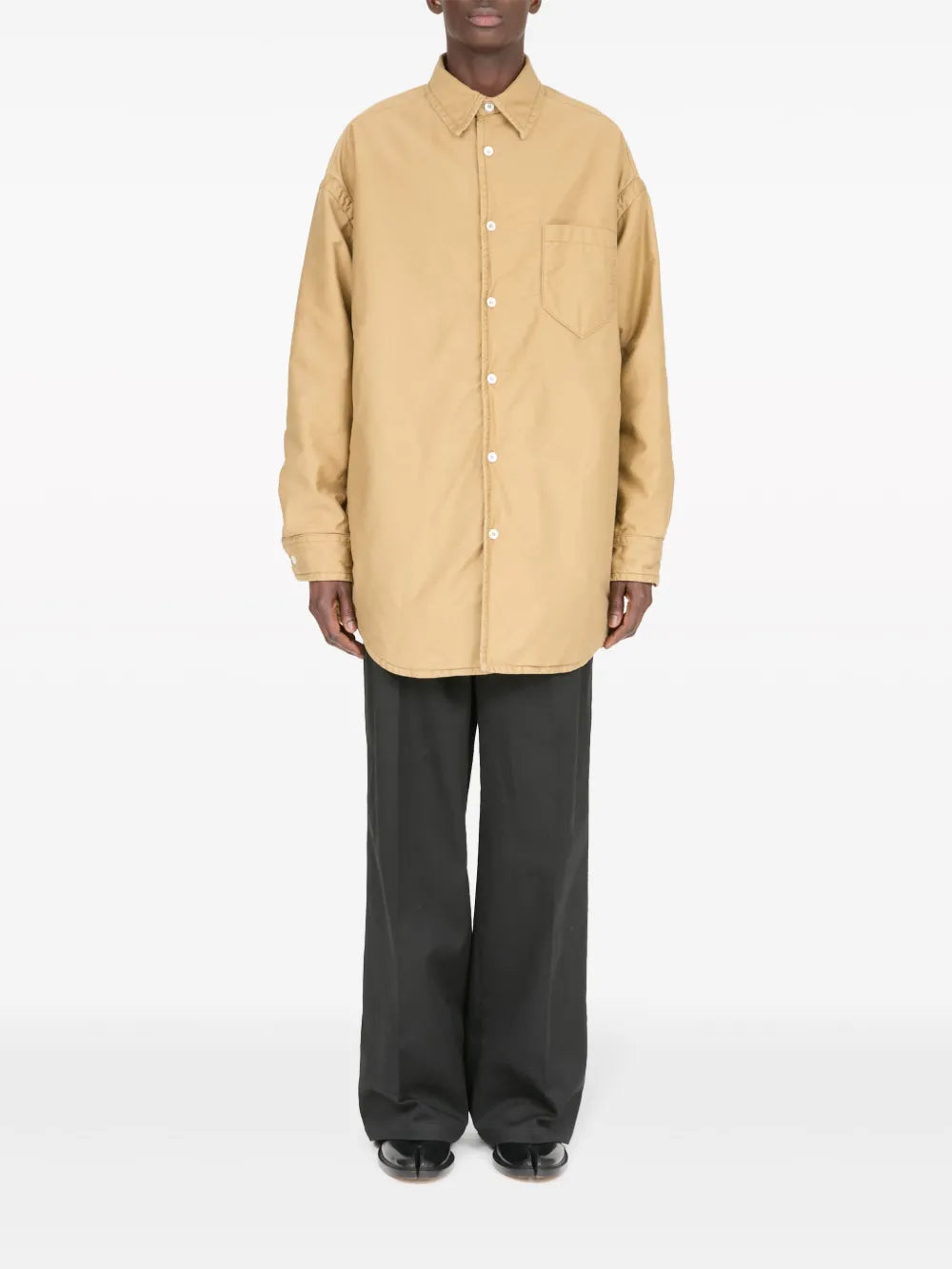 Maison Margiela camisa ligera con diseño oversize - Neutro - imagen 2