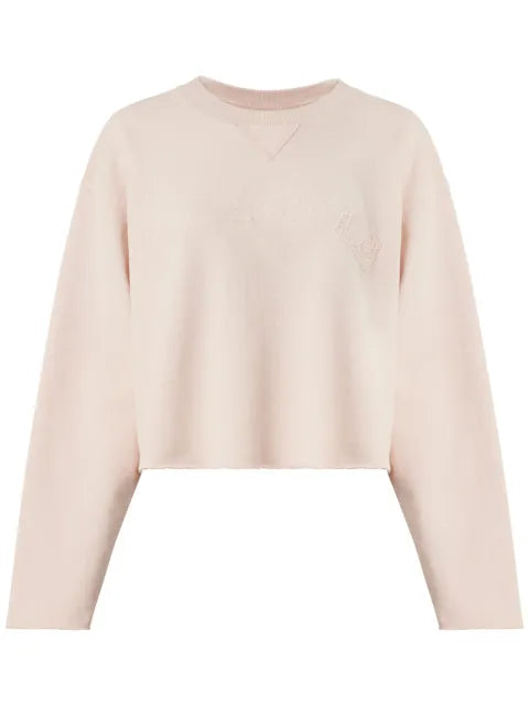 Maison Margiela sudadera con aplique del logo - imagen 1